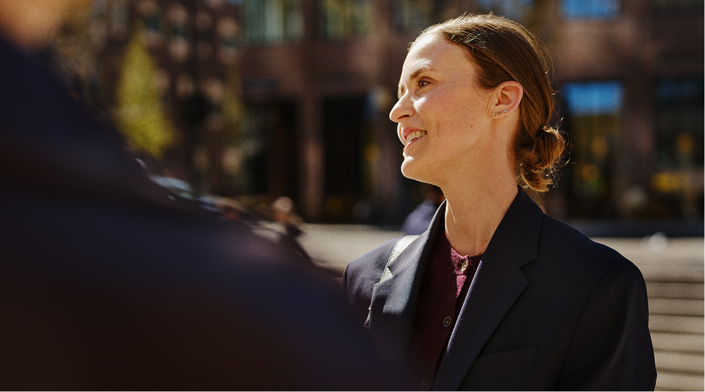 Outdoor portrait of a person