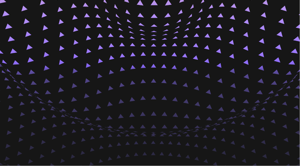 Dark triangle dot pattern